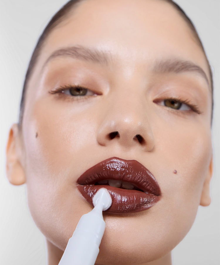 Barbara wears shade Maple